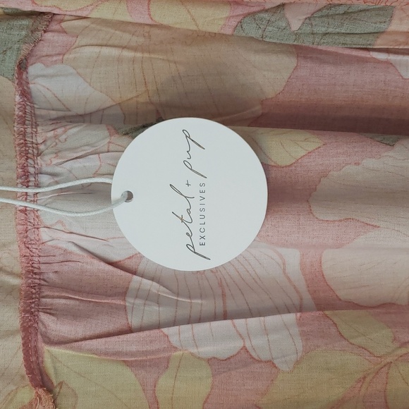 Kimono-pink floral "Mishka" - Picture 9 of 10